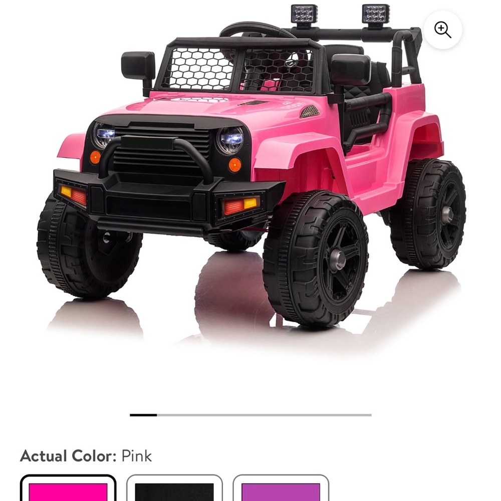 M Kids Ride On Truck Car Jeep with Remote Control